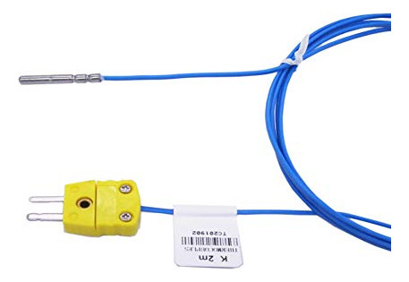 Sonda De Acero Inoxidable K-type Twidec/2m + Enchufe, Resist