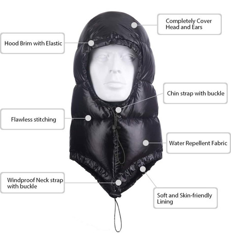 Saco De Dormir Tapasimme Impermeable Plumas Invierno Mediano