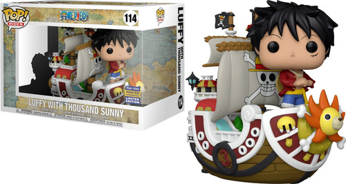 Funko Pop! One Piece Ride - Luffy With Thousand Sunny #114 