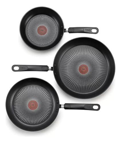 T-fal Juego De 3 Sartenes Antiadherentes