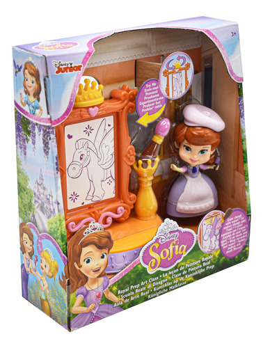 Disney Sofia Pack Laboratorio Y Pintura Real Jakks Pacific