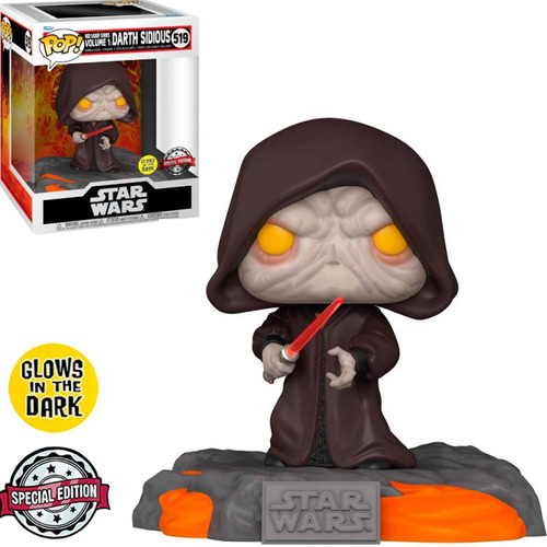 Funko Pop Darth Sidious 519 (red Sable Series)