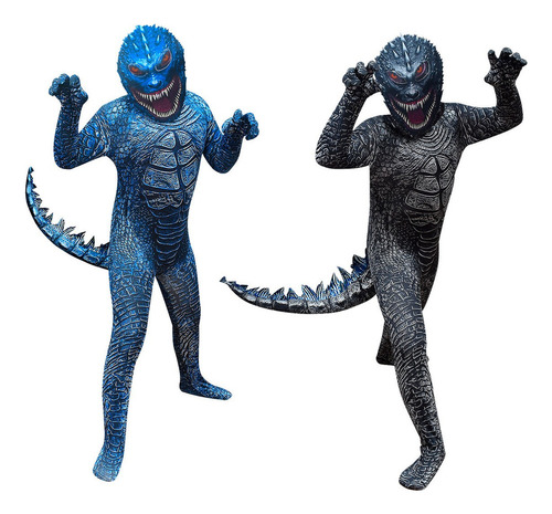 Disfraz Cos Para Godzilla De Halloween Para Niños