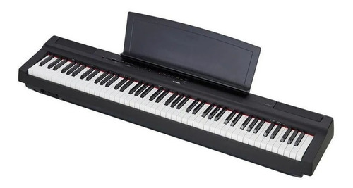 Imagem 2 de 10 de Piano Digital Yamaha P125 Preto 88teclas C/nota Wd Music