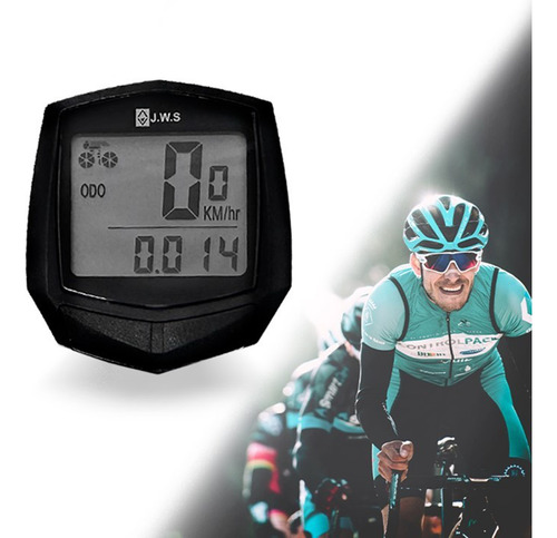 Velocimetro Ciclo Computador Bicicleta Speed Mtb 14 Funções