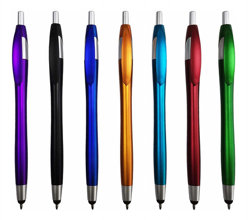 2 In 1 Stylus Ballpoint Pen For Universal Touch Sreen D...