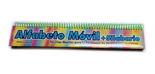 Alfabeto+silabario Móvil+verbos Bilingüe