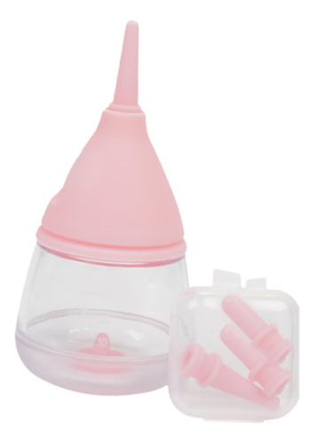 W Kit De Alimentação Com Mamadeira Para Gatinhos, 35ml, Rosa