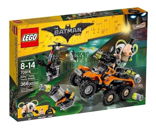 Set de construcción Lego The Batman Movie 70914 366 piezas en caja