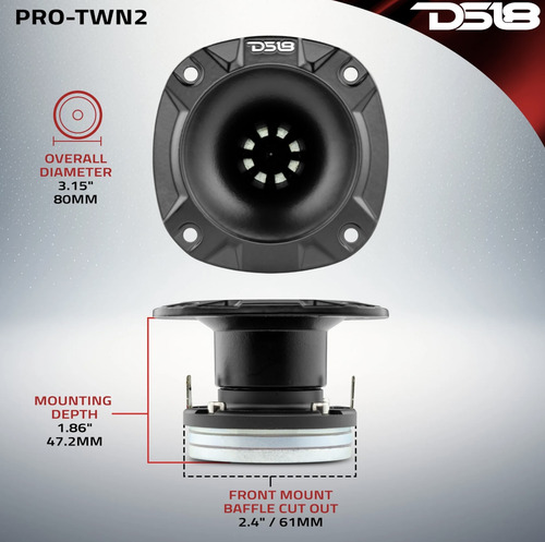 Ds18 Super Tweeter Ds18 1 With Bullet & Neo Protwn2 1-pieza