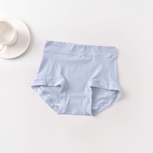 Bragas L Para Mujer, Ropa Interior De Cintura Alta De Color