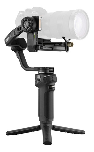 Estabilizador de cardán Zhiyun Weebill 3s Combo LED con mango en E, color negro