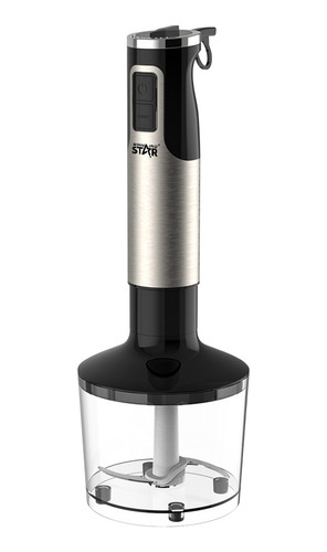 Batidor De Mano Mixer 1000w 3 En 1 Acero Inox