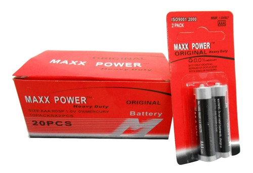 Pilas Aaa Empaque 10 Pares Baterias Max Power Oferta
