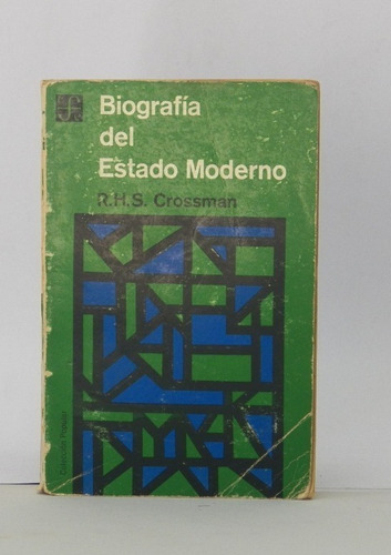 Libro Biografía Del Estado Moderno/ R.h.s. Crossman Política