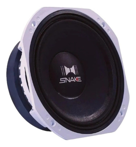 Alto Falante 8 Polegadas Snake Esx408s 250w 8 Ohms Pancadão Cor Branco/preto