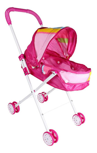 Mini Cochecito De Muñeca Para Bebé Recién Nacido, Carrito