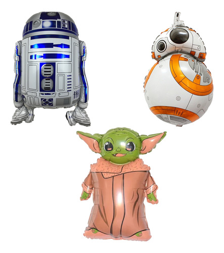 Tres Globos Personajes Star Wars