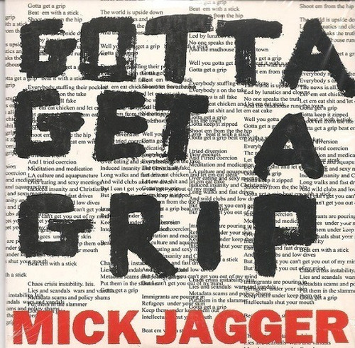 Mick Jagger  Gotta Get A Grip - Cd Single  Ind.argentina