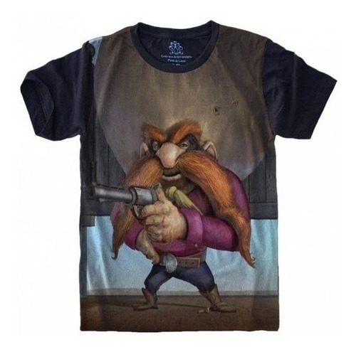 Camiseta Estilosa 3d Fullprint - Eufrazino Yosemite Sam