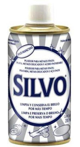 Polidor De Metais Finos 200ml 1 Un Silvo