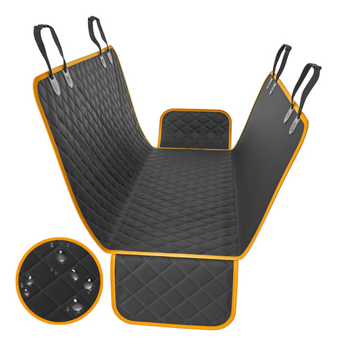 Protector De Asiento Trasero Para Perro, Impermeable, A Prue