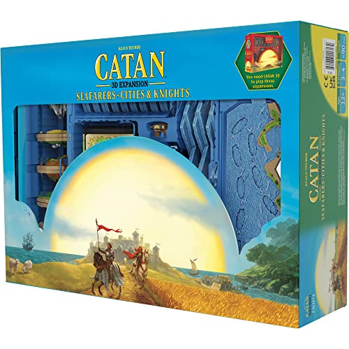 Catan 3d Edición Marineros Y Ciudades Amp; Knights C7qvl