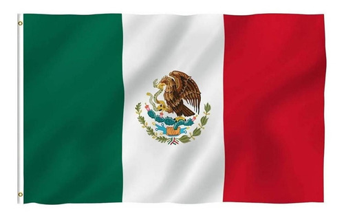 Bandera Mexico Mexicano, Mxmei-001, 93x150cm, Grande Chida Mxbigflag
