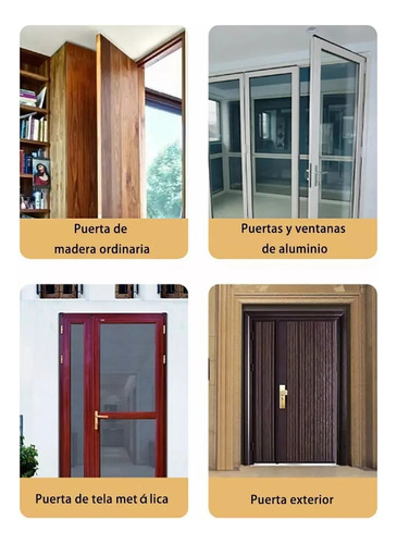 Mungqube Cierra Puertas Para Puertas Ligeras Y Mosquiteros