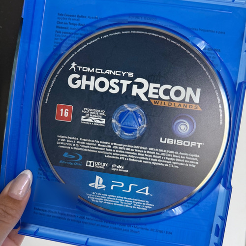 Tom Clancys Ghost Recon Wildlands Ps4, Semi Novo (Recondicionado)