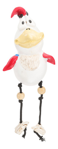 Figura De Pollo, Adornos De Pollo Tonto Con Forma De Animal