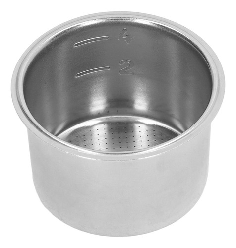 Cesta Con Filtro Poroso, 4 Tazas, Acero Inoxidable, Portafil