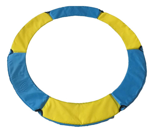 Alfombrilla De Seguridad Para Trampolín Amarillo Azul 1.4m