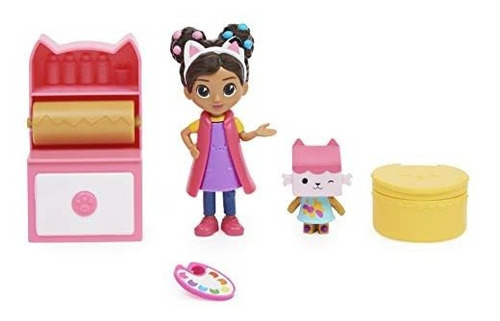 Set De Estudio De Arte Gabby's Dollhouse, 2 Figuras De Jugue