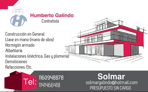 Imagen 10 de 10 de Losa De Hormigon Armado $20.000 El M2 Empresa Solmar
