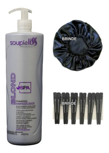 Shampoo Spa Blond 1l Soupleliss Professionall