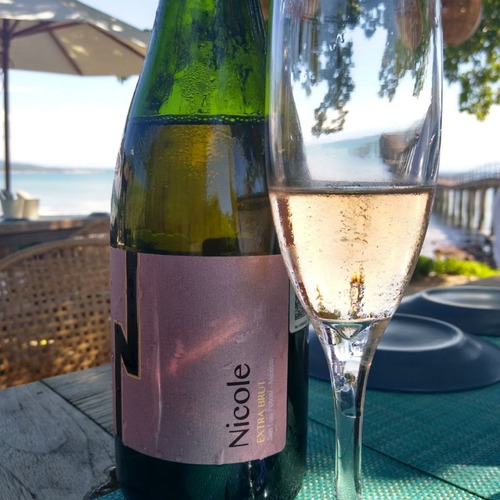 Imagen 3 de 3 de Vino Rosado Nicole Brut Pack 2 Bot. Cava Quintanilla 750 Ml