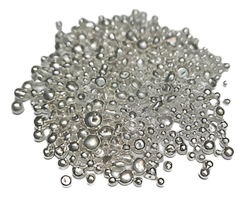 500 Gramos De Plata Granalla 99.99 Certificada (Usado)
