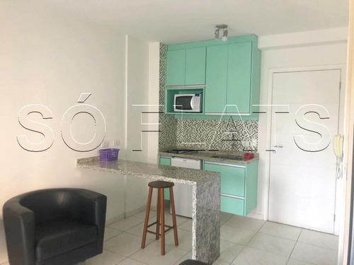 Imagem 3 de 15 de Flat Em Moema, Próximo A Marginal Pinheiros - Sf34810