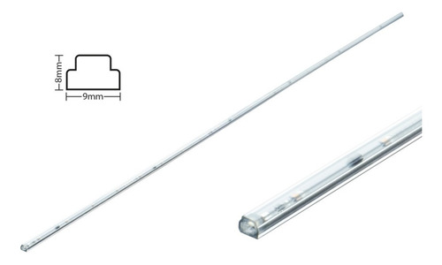 Slimled, Lámpara Led, Luminario Led, Tubo Led, 1.20mt L 12w
