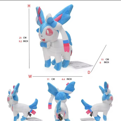 Pokémon Eevee Evoluciones 8 Peluches