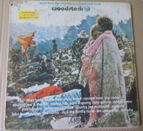 Woodstock Music From The Original Soundtrack And 3 Lp