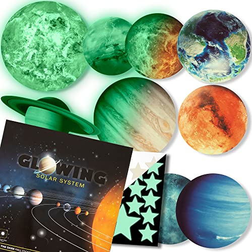 Stickers Brillan En La Oscuridad: Sistema Solar.