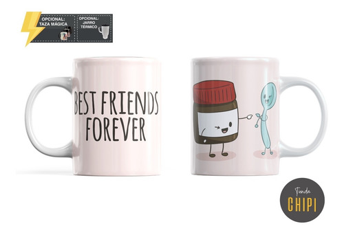 Taza Ceramica Importada Dia Del Amigo Regalo