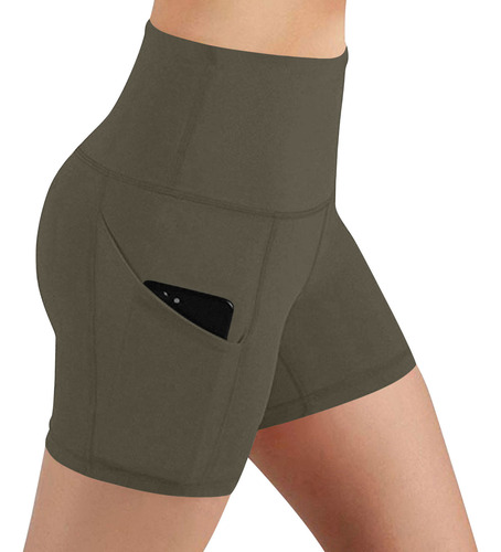 Calzoncillos Elásticos Para Mujer Con Bolsillo Y Cintura Alt