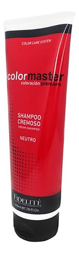 Shampoo Neutro Cremoso Fidelite Ph 6,5 230ml Colormaster