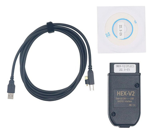 Escáner Vag Com Hex V2 Obd2 - Lector De Códigos Vagcom 21.9