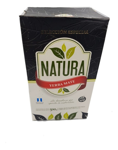 Yerba Mate Natura 3 Kg Selección Especial Oberá Misiones