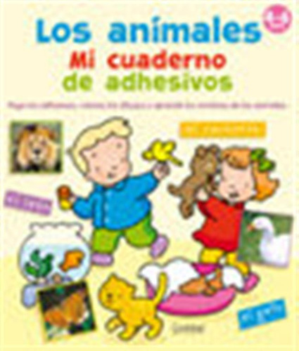 Animales Mi Cuaderno De Adhesivos,los - Aa,vv