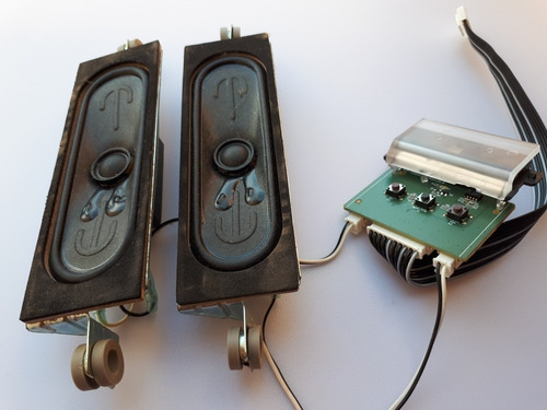 Par De Alto Falante Com O Jogo De Chave Tv Tcl Mod L32s4900s